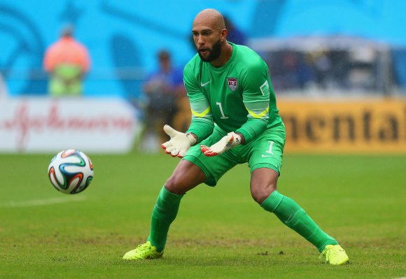 Tim Howard would be considered one of the star players in the MLS.